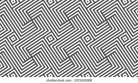 Elegant abstract geometric pattern for various design purposes. Vector in eps 10.