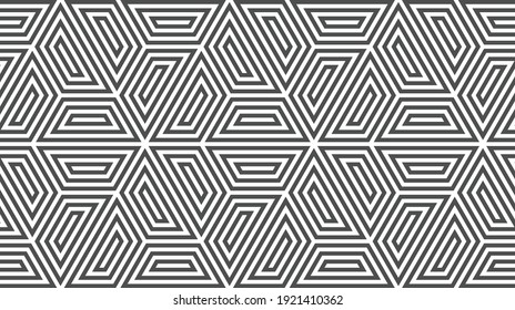 Elegant abstract geometric pattern for various design purposes. Vector in eps 10.