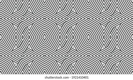 Patrón geométrico abstracto elegante para diversos propósitos de diseño. Vector en los pasos 10.