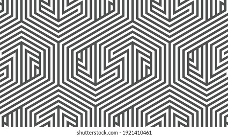 Elegant abstract geometric pattern for various design purposes. Vector in eps 10.