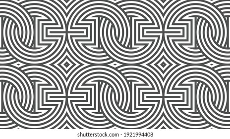 Elegant abstract geometric pattern for various design purposes. Vector in eps 10.