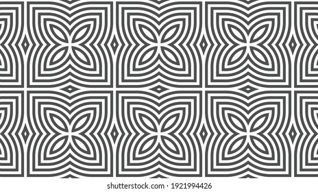 Elegant abstract geometric pattern for various design purposes. Vector in eps 10.