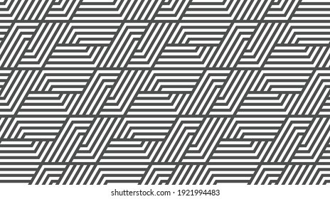 Elegant abstract geometric pattern for various design purposes. Vector in eps 10.