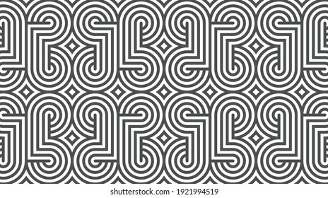 Elegant abstract geometric pattern for various design purposes. Vector in eps 10.