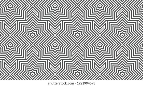 Elegantes abstraktes geometrisches Muster für verschiedene Designzwecke. Vektorgrafik in eps10.