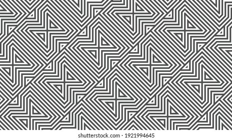 Elegant abstract geometric pattern for various design purposes. Vector in eps 10.