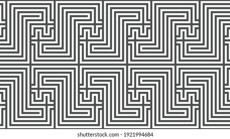 Elegant abstract geometric pattern for various design purposes. Vector in eps 10.