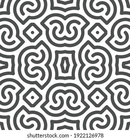 Elegant abstract geometric pattern for various design purposes. Vector in eps 10.