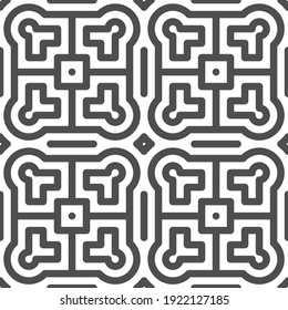 Elegant abstract geometric pattern for various design purposes. Vector in eps 10.