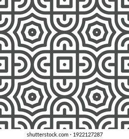 Elegant abstract geometric pattern for various design purposes. Vector in eps 10.