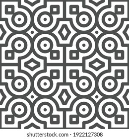 Patrón geométrico abstracto elegante para diversos propósitos de diseño. Vector en los pasos 10.