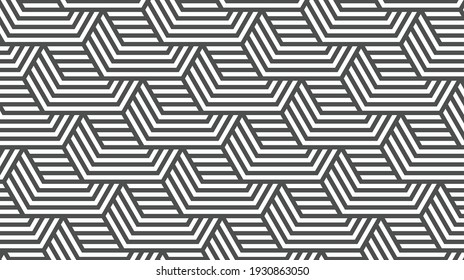 Patrón geométrico abstracto elegante para diversos propósitos de diseño. Vector en los pasos 10.