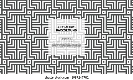 Elegant abstract geometric pattern for various design purposes. Vector in eps 10.