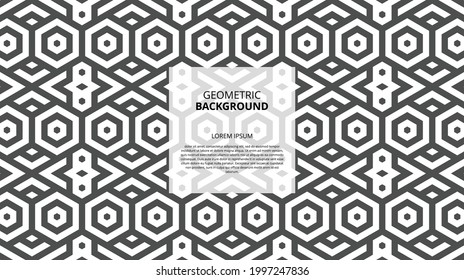 Elegant abstract geometric pattern for various design purposes. Vector in eps 10.