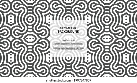 Elegant abstract geometric pattern for various design purposes. Vector in eps 10.