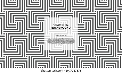 Elegant abstract geometric pattern for various design purposes. Vector in eps 10.