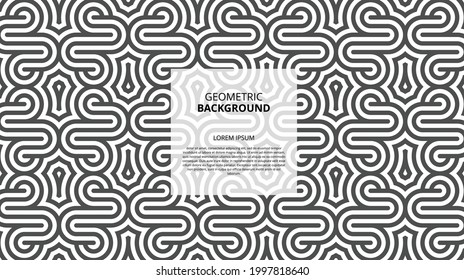 Elegant abstract geometric pattern for various design purposes. Vector in eps 10.