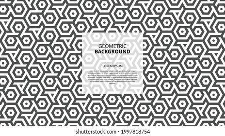 Elegant abstract geometric pattern for various design purposes. Vector in eps 10.