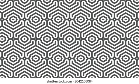 Elegant abstract geometric pattern for various design purposes. Vector in eps 10.