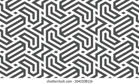 Elegant abstract geometric pattern for various design purposes. Vector in eps 10.