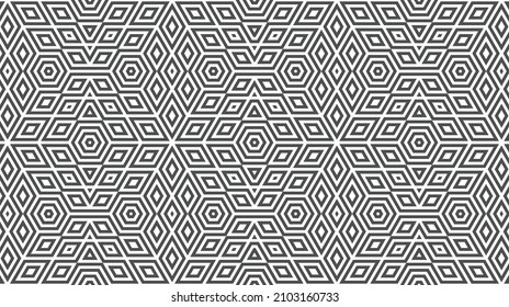 Elegant abstract geometric pattern for various design purposes. Vector in eps 10.