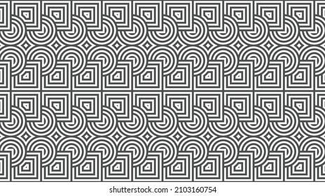 Elegant abstract geometric pattern for various design purposes. Vector in eps 10.