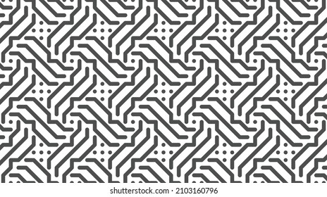 Elegant abstract geometric pattern for various design purposes. Vector in eps 10.