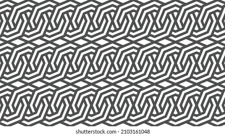Elegant abstract geometric pattern for various design purposes. Vector in eps 10.