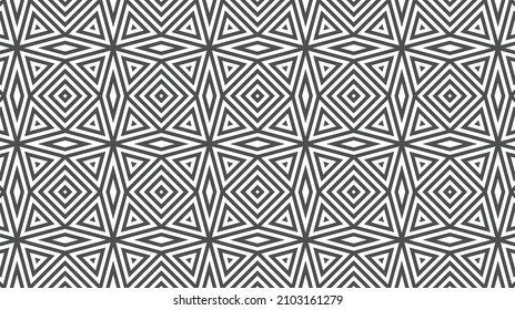 Elegantes abstraktes geometrisches Muster für verschiedene Designzwecke. Vektorgrafik in eps10.