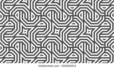Elegant abstract geometric pattern for various design purposes. Vector in eps 10.