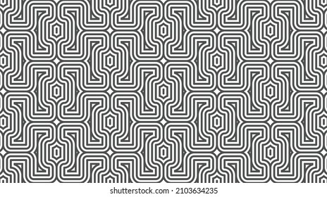 Elegant abstract geometric pattern for various design purposes. Vector in eps 10.