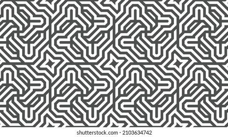 Elegant abstract geometric pattern for various design purposes. Vector in eps 10.