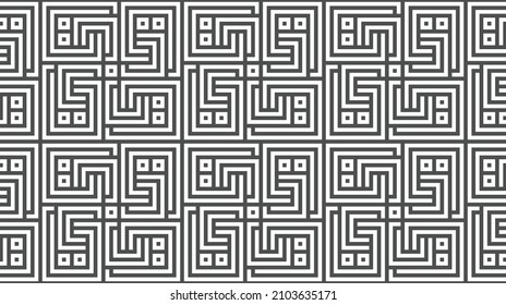 Elegant abstract geometric pattern for various design purposes. Vector in eps 10.