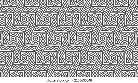 Elegant abstract geometric pattern for various design purposes. Vector in eps 10.