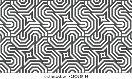 Elegant abstract geometric pattern for various design purposes. Vector in eps 10.