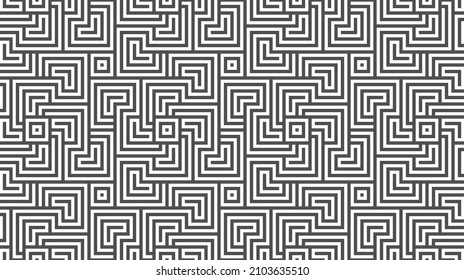 Patrón geométrico abstracto elegante para diversos propósitos de diseño. Vector en los pasos 10.