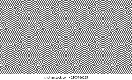 Elegantes abstraktes geometrisches Muster für verschiedene Designzwecke. Vektorgrafik in eps10.