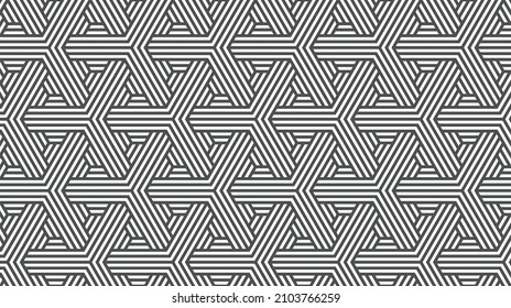 Patrón geométrico abstracto elegante para diversos propósitos de diseño. Vector en los pasos 10.