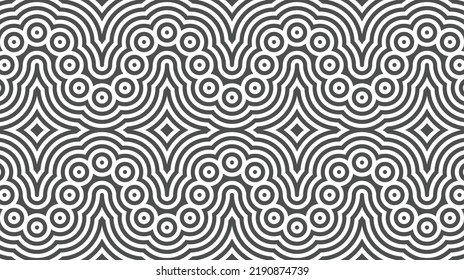 Elegant abstract geometric pattern for various design purposes. Vector in eps 10.