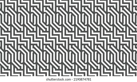 Elegantes abstraktes geometrisches Muster für verschiedene Designzwecke. Vektorgrafik in eps10.