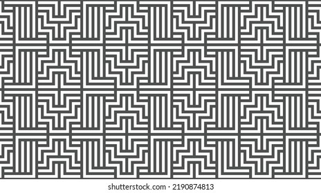 Patrón geométrico abstracto elegante para diversos propósitos de diseño. Vector en los pasos 10.