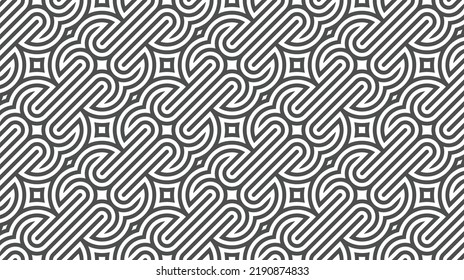 Elegant abstract geometric pattern for various design purposes. Vector in eps 10.