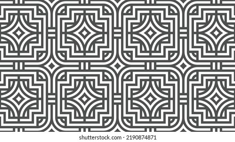 Elegant abstract geometric pattern for various design purposes. Vector in eps 10.