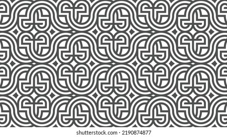 Elegant abstract geometric pattern for various design purposes. Vector in eps 10.