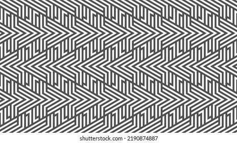 Elegantes abstraktes geometrisches Muster für verschiedene Designzwecke. Vektorgrafik in eps10.
