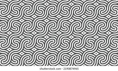 Elegant abstract geometric pattern for various design purposes. Vector in eps 10.