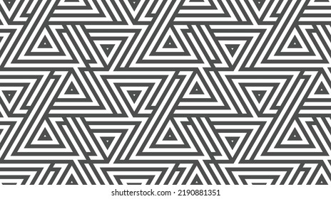 Elegantes abstraktes geometrisches Muster für verschiedene Designzwecke. Vektorgrafik in eps10.