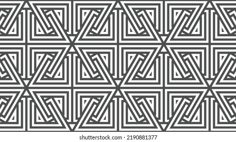 Patrón geométrico abstracto elegante para diversos propósitos de diseño. Vector en los pasos 10.
