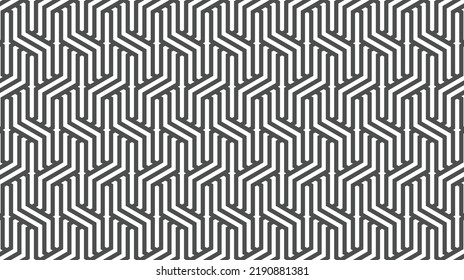Patrón geométrico abstracto elegante para diversos propósitos de diseño. Vector en los pasos 10.