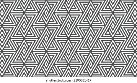 Patrón geométrico abstracto elegante para diversos propósitos de diseño. Vector en los pasos 10.